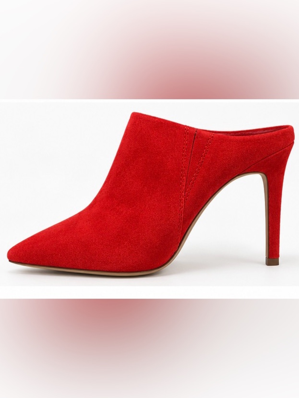 Sam Edelman Red Suede Mule